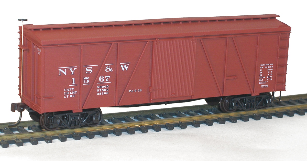 HO Scale ACCURAIL 2111 WESTERN PACIFIC 3-Bay ACF Covered Hopper Car Kit 