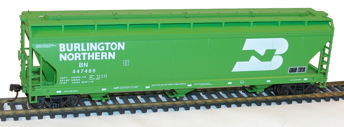 Accurail Special ENGELHARD 47' ACF Covered Hopper ACFX 47195 3-Bay Center Flow 