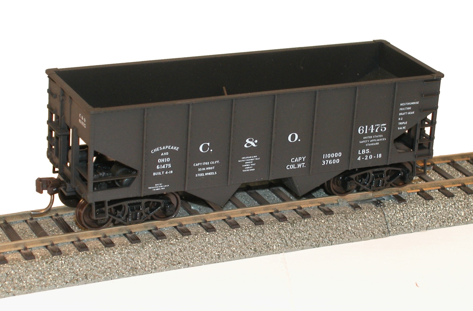 NOR/NYC 55 Ton USRA Coal Hopper car Details about   Accurail CINCI 