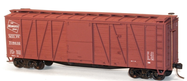 WOOD BOXCAR MAINE CENTRAL NEW IN BOX ACCURAIL #41089 HO SCALE 40' O.B 