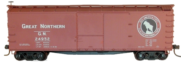 HO Scale ACCURAIL 4645 WESTERN MARYLAND 40' Double-Sheathed Wood Boxcar KIT