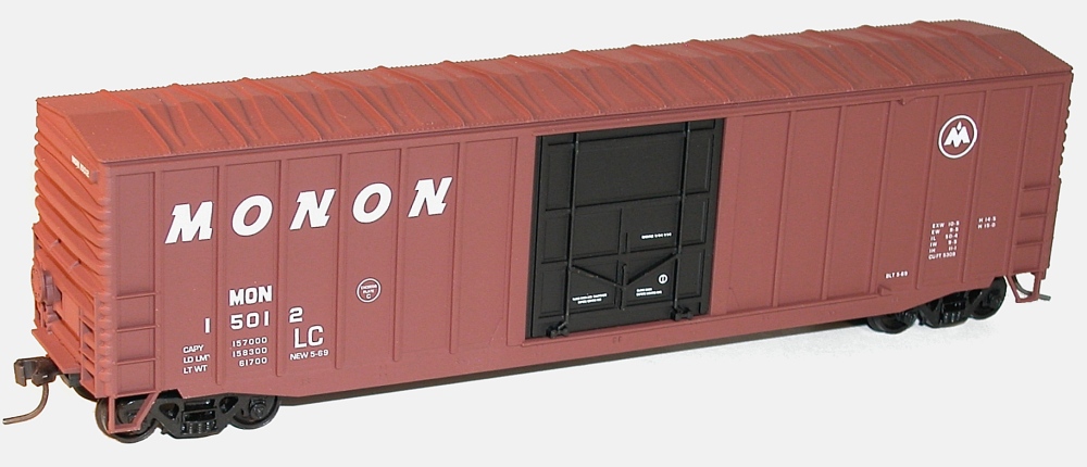 Accurail HO #5127 FGEX/N&W 50' AAR Riv Steel Boxcar 