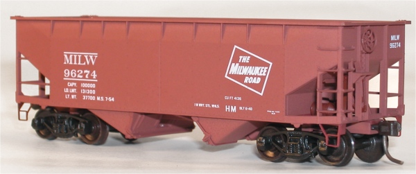 Accurail HO Scale Soo Line Twin Hopper Car Kit 66735 7722 for sale online 