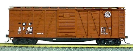 WELLSVILLE ADDISON & GALETON-WAG 40' Wood Box Car #7016 KIT NIB 4514 Accurail 