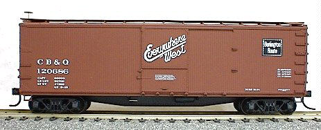 Louisville & Nashville 40' Single Sheath Wood Box Accurail HO #4325 Rd #47906 